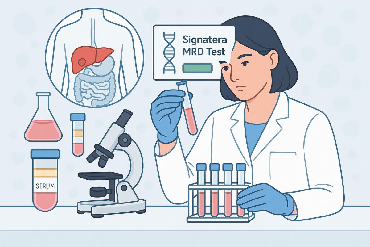 Signatera MRD teszt értékelése reszekált colorectalis májáttétek betegeiben